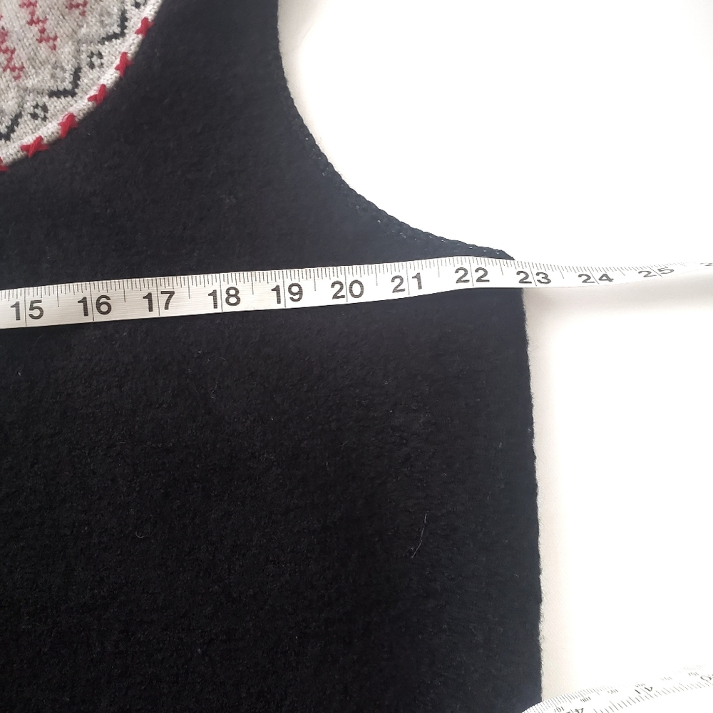 Woolrich Women's Wool Fair Isle Sweater Vest XL - Picture 7 of 13